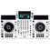 Denon DJ SC LIVE 4 Standalone 4-Deck DJ System with 7" Touchscreen, Built-In Speakers, and Wi-Fi (White)