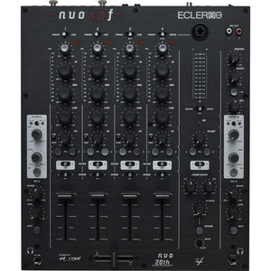 Ecler NUO4.0F Professional 4-Channel DJ Mixer (Black)