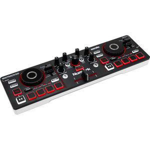 Numark MixTrack Go Ultra-Portable 2-Deck DJ Controller with Stems Control