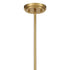 Savoy House Consulate Chandelier 28 Inches Matte Black with Warm Brass 5-Light